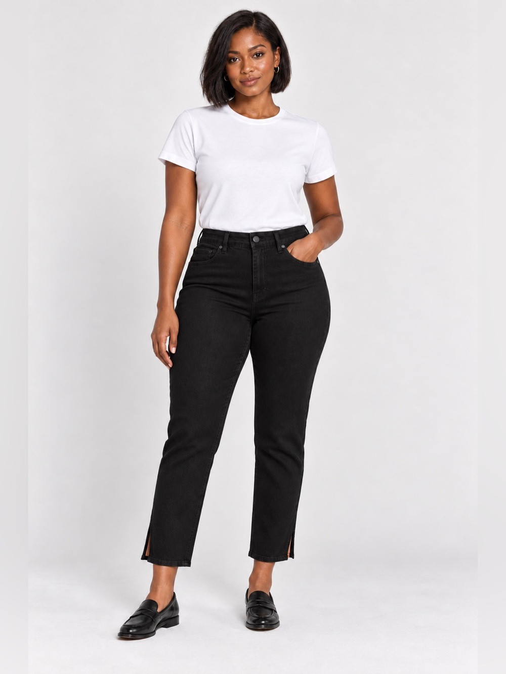 Citizens of Humanity Jayla Split Slim Cigarette Jeans 32 NWT